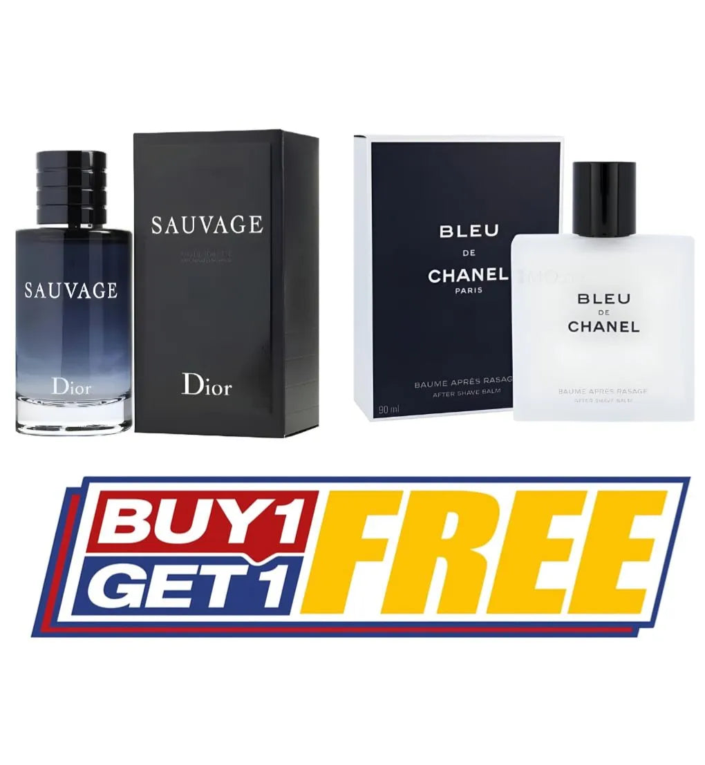 Pack of 2 perfumes Dior Sauvage perfume