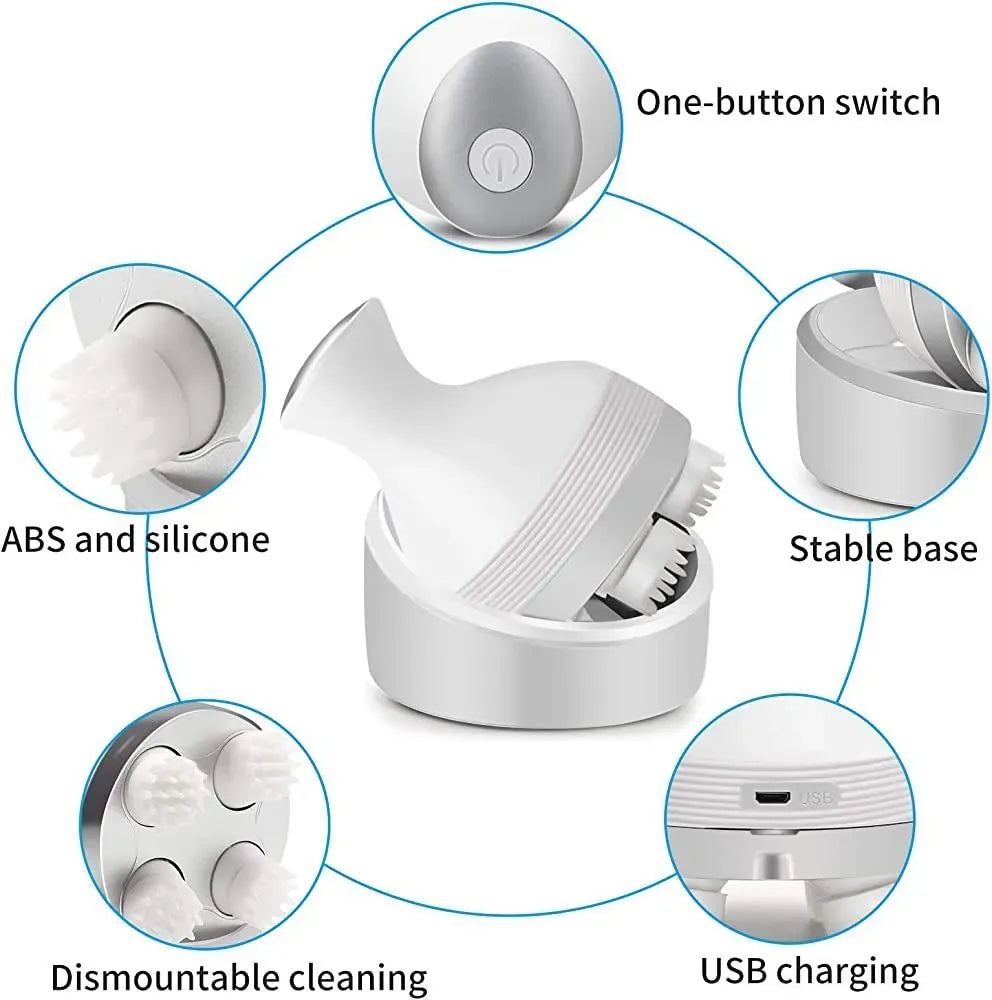 Electric Head,Scalp Massager | Rechargeable