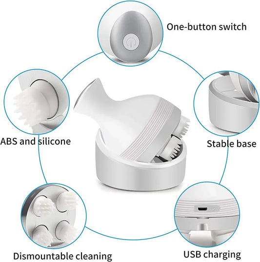 Electric Head,Scalp Massager | Rechargeable