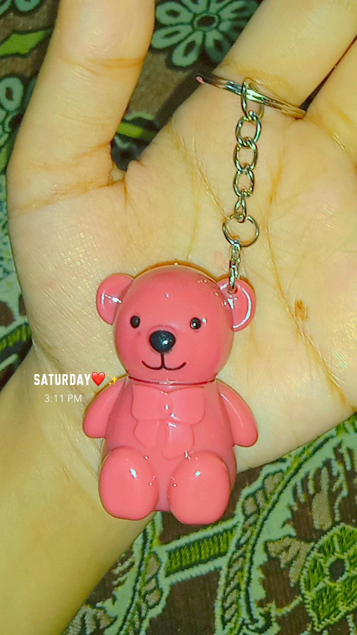 1 piece random color Teddy Bear Trendy LIP GLOSS MATTE